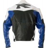 Yamaha R Blue Leather Motorcycle Jacket